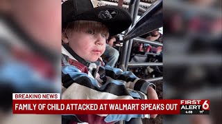 'Our little cowboy': Family of child attacked at Omaha Walmart speaks out