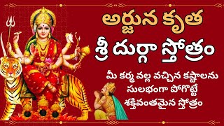 ఈ స్తోత్రం పఠిస్తే  ఆ అమ్మవారే కష్టాలు తొలగిస్తుంది   | అర్జున కృత దుర్గా స్తోత్రం