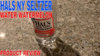 ✅  Hals NY Seltzer Water Watermelon 🔴