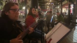 Gio & Liliana at Cafe Savilla in San Diego