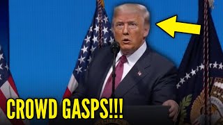 Trump STARES BLANKLY, DROOLS as He FORGETS EVERYTHING on Stage