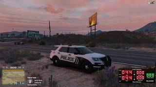 Sandy Shores PD w/ a MEGAPHONE! | DOJRP Live