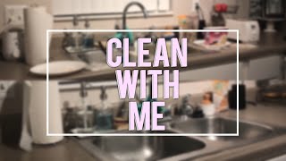 Evening Kitchen Cleaning Routine// Relaxing Clean With Me