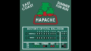 Mapache - Live at Crystal Ballroom, Somerville, MA (June 28, 2024)