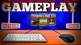 How To Play Minecraft In Keyboard & Mouse|Basic To Advance Settings