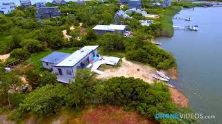 Beautiful home in Water Mill, NY Aerial Drone Video Filmed by DroneVideos.com
