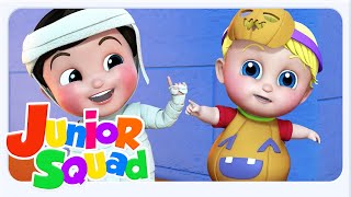 Effrayant Peek A Boo Chanson + Plus Junior Squad  Comptines en  Française