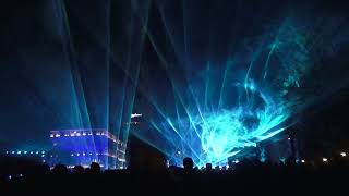 Riga 🇱🇻 Film 2: Fantastic laser show commemorating the founding of the Republic on November 18, 1918