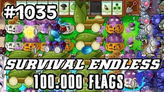 Plants vs Zombies Survival Endless 100000 Flags Part 1035 | 20680 - 20700 Flags