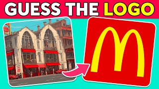 Guess the Hidden LOGO by ILLUSION🍟🍔 | Logo Quiz | Quiz Zone