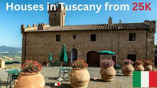 Houses in Tuscany, Italy from 25K Euros