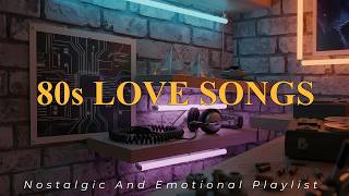 Nostalgic 80s Cassette | Emotional Love Songs & Retro 80s Tape Mix for Late Nights