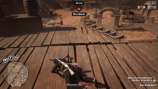 Falling on my face in rdr2 online