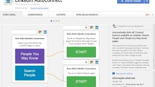 LinkedIn AutoConnect -  Development Timelapse