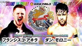 Francesco Akira vs Dan Moloney / Best of the Super Jr. 30 B Block Match / BoSJ 30 Night 4 / WWE 2K23