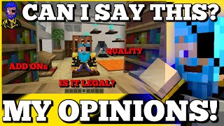 Daz Mans State of Minecraft Bedrock Address ¦ My Inner Thoughts ¦ Marketplace ¦ Add Ons ¦ Quality