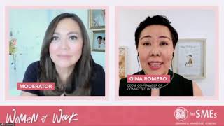 Gina Romero "Think Bigger"  talk at SM Women at Work webinar for International Women's Day