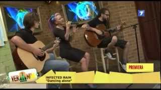 Infected Rain - Dancing Alone acoustic live @ Veranda Jurnal TV [2014]