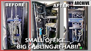 FiberNinja Archive - 019 - Small Office Big Cabling Rehab