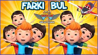 Aslan Hürkuş 4: Hürjet Oyunda / Farkı Bul Bulmaca Oyunu ( TRT Çocuk)