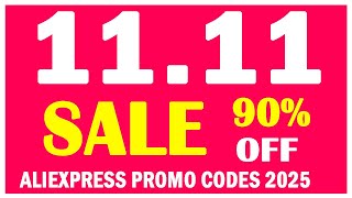Aliexpress Coupon Codes 2025 | 11.11 Aliexpress Promo Codes 2025
