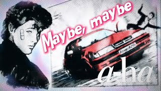 A-ha - Maybe, maybe💕🚗FULL SCREEN | Morten Harket | Scoundrel days | edit  80s