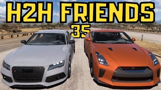H2H with friends in the Forza Horizon 5 Eliminator | Compilation 35