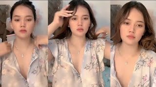 LIVE HOT! KAKAK MAKIN CANTIK & HOT Pake Piyama Putih, Semangatnya Menonjol, BLUNDER GAK DIKANCING!