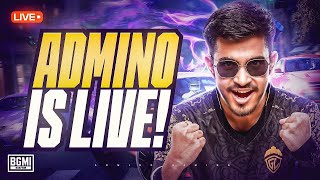 ADMINO IS BACK! | BGMI SCRIMS AND CLASSIC LIVE | GODL ADMINO |