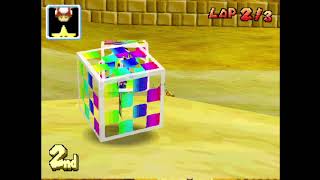 Mario Kart NDS Desert Hills Daisy