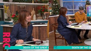 Kay Burley }a little blouse gaping