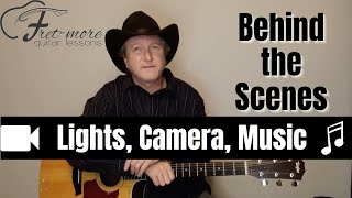 Behind The Scenes At Fretmore Guitar - Lights, Camera, Music