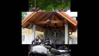 BEDEKOVČINA, CRKVA SV. BARBARE, blagoslov motora - blessing of the bikes by reverend PEPEK