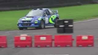 Rallyday 2013 Subaru's from castle combe