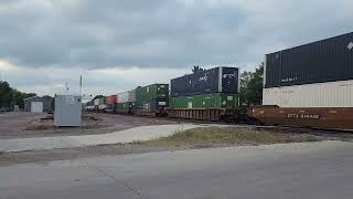 UP Z Train at Caroll Iowa