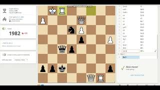 Mate in 2 puzzle #chess #checkmate