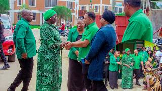 MAPOKEZI YA MJUMBE WA KAMATI KUU YA CCM TAIFA, NDUGU NAMELOKE SOKOINE MKOA WA RUKWA