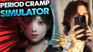 I’m SO Glad I’m a Guy!! 😰 | Male Vtuber Tries Period Simulator LIVE?!