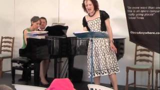 Vanessa Woodward of Opera Anywhere sings "By Strauss"