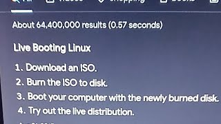 Making A Live Linux Bootdisk