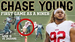 #49ers EDGE Chase Young All22 - every snap in 49ers debut (Week 10)