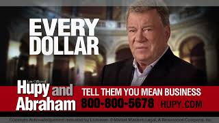 No Insurance Adjusters Were Harmed in the Making of This Ad - Hupy and Abraham Personal Injury Law