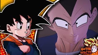 Goten Reacts To DragonShortZ Episode 1: Two and a Half Saiyans - TeamFourStar (TFS)
