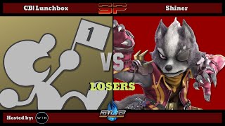 SmashaPalooza @ W1N #2: Losers - CB| Lunchbox (G&W) vs Shiner (Wolf)