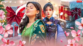 FREE FIRE LIVE 🥳 ROAD TO 500k!❤️ || #freefire #shortsfeed #shorts #live #girlgamer