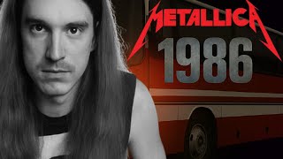 Metallica Band 1986 Bus Tragedy