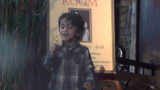 Meer's impromptu performance at Loring Pasta Bar.