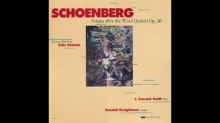 Schoenberg: Flute Sonata, 4th Movement (Audio Only)