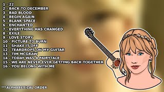 Taylor Swift - 16 Songs
