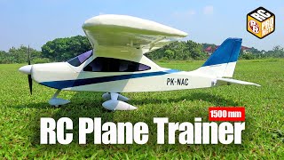 I Design and Build RC Plane Trainer for My Son to Learn to Fly.